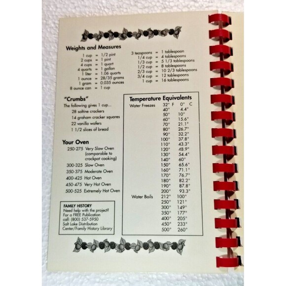 Church Cookbook Methodist Morsels II Spiral Paperback Crystal River Florida - Picture 3 of 5